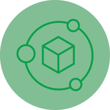 seo modern simgesinin vektör illüstrasyonu