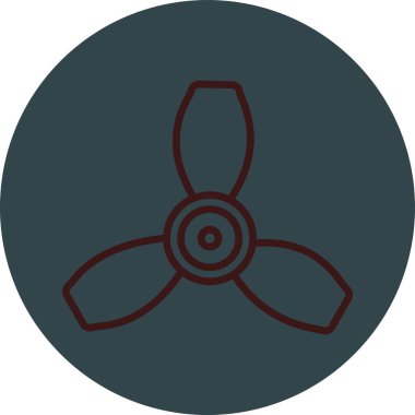 Vektör Çiçeği Simgesi illüstrasyonu