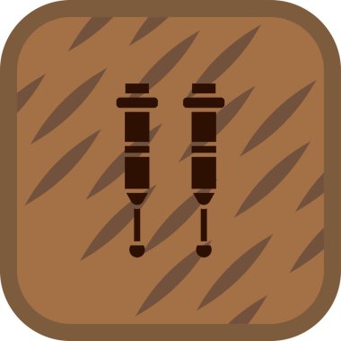 Yasanın simgesi, düz tasarım biçimi