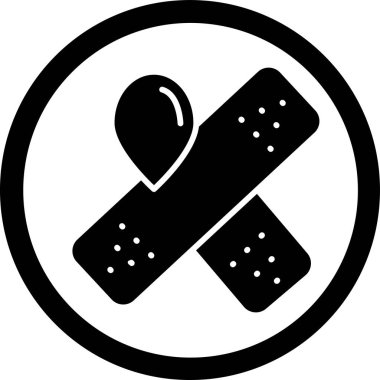 Haplar. Web simgesi basit illüstrasyon