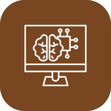 Devre simgesine sahip beyin