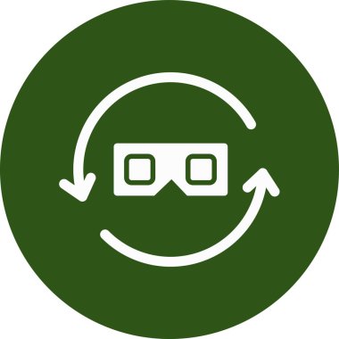 Göz simgesi vektör illüstrasyonu