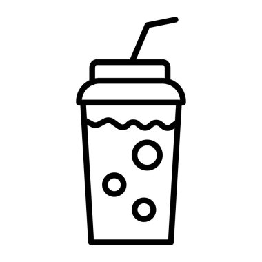 İç bakalım. Web simgesi basit illüstrasyon