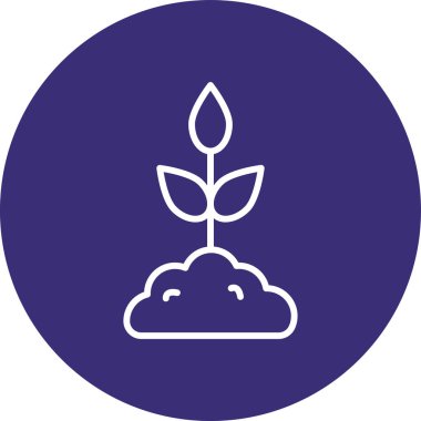 Benzersiz yaprak ve ağaç vektör simgesi