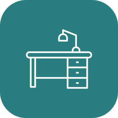 kabine web simgesi, vektör çizim