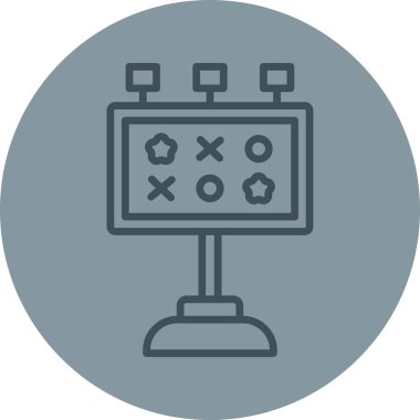 vektör lcd ağ simgesi