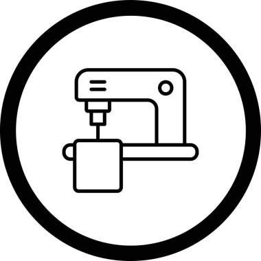 CCTV kamera simgesi vektör illüstrasyonu