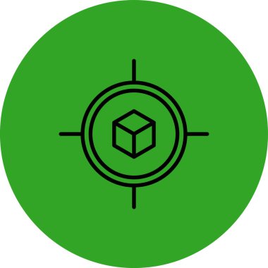 kutu simgesi vektör illüstrasyonu