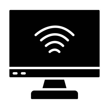 wifi vektör düz simge