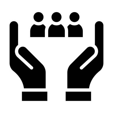 insanlar simge vektör illüstrasyonu