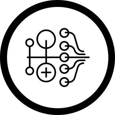 şebeke. Web simgesi basit illüstrasyon