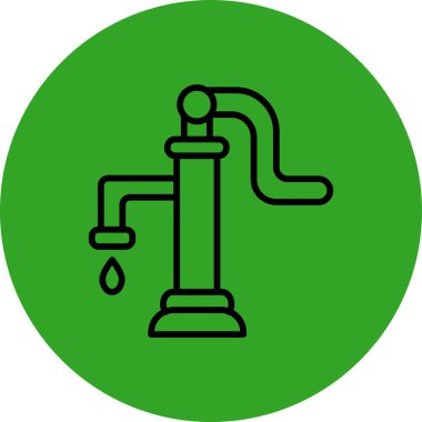 Musluk vektörü simgesi modern simge tasarımı