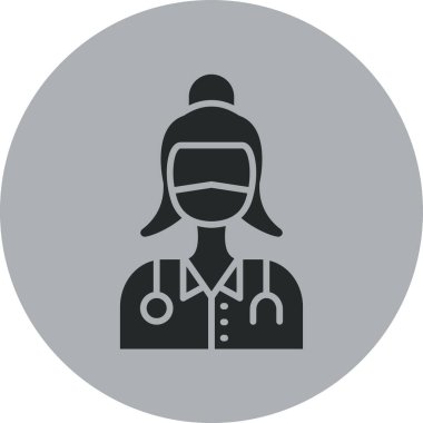 Doktor Simge vektör illüstrasyonu