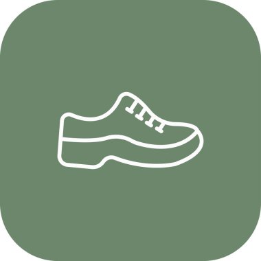 ayakkabı web simgesi vektör illüstrasyonu