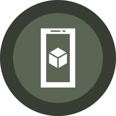 Modern simgenin vektör illüstrasyonu