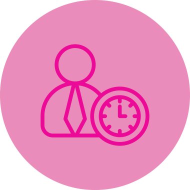 İş ve finans simgesinin vektör illüstrasyonu