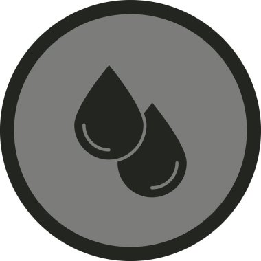 Bırak. Web simgesi basit illüstrasyon