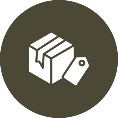 Bir kutunun vektör illüstrasyonu