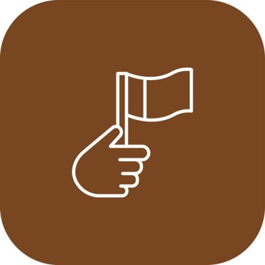 Boş bir kart simgesini tutan el