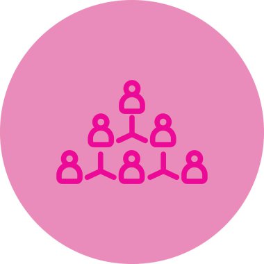 İnsan simgesinin vektör illüstrasyonu