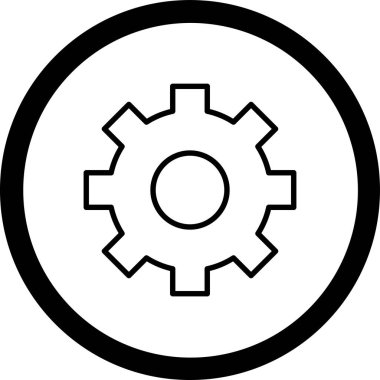 Ayarlama. Web simgesi basit tasarım