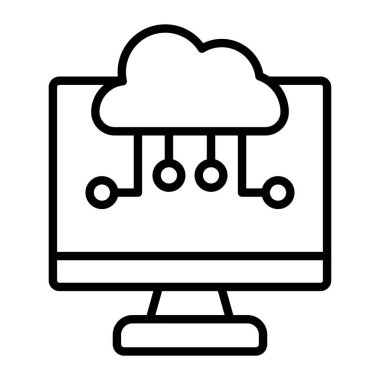 Ağ web simge vektör çizim