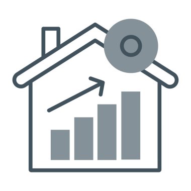 ev simgesi vektör illüstrasyonu