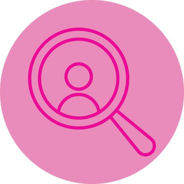 Ara. Web simgesi basit tasarım