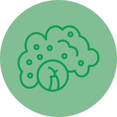 Bir bulut simgesinin vektör illüstrasyonu