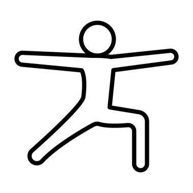 Kol kaldırma simgesi olan adam, taslak tarzı