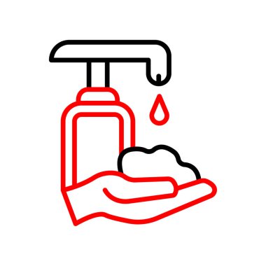 Temizlik servisi. Basit tasarım