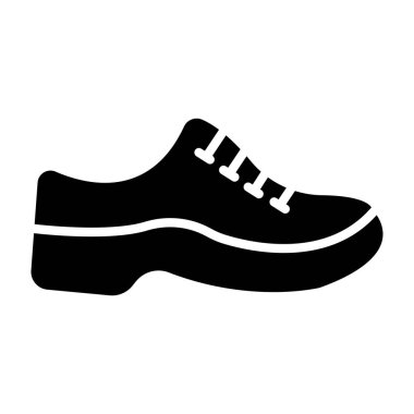 Ayakkabı simgesi, basit tarzı