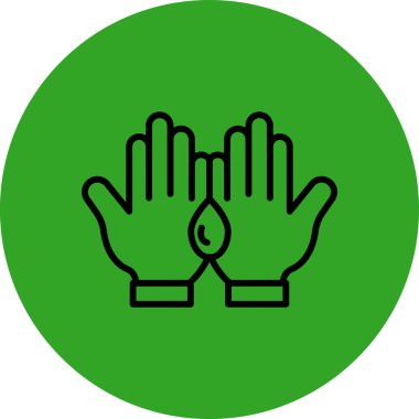 Palmiyenin vektör simgesi