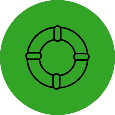 yuvarlak simge vektör illüstrasyonu