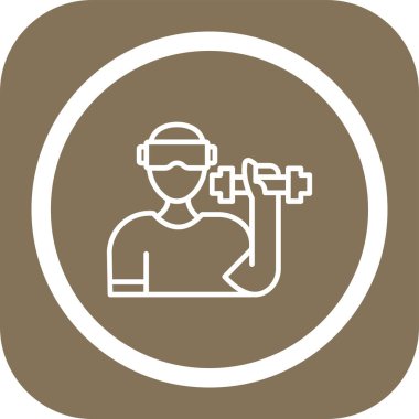 Vektör Adam Simgesi illüstrasyonu