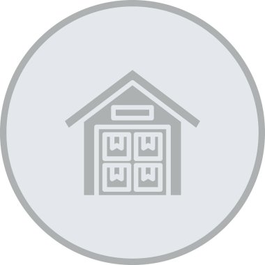 Güzel Ev Satırı Vektör Simgesi