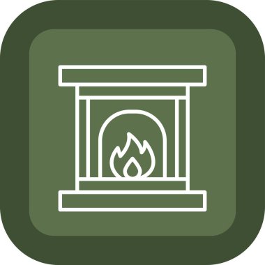 ateş simgesi, illüstrasyon tasarımı