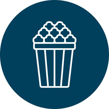 Tatlım. Web simgesi basit tasarım