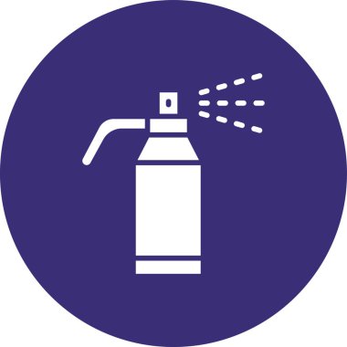 Sprey simgesinin vektör illüstrasyonu