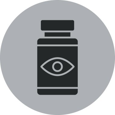 Göz simgesini, basit vektör çizim