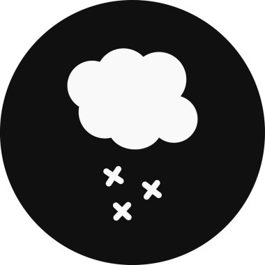 vektör Bulut simgesi illüstrasyonu