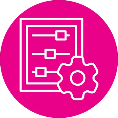 seo modern simgesinin vektör illüstrasyonu