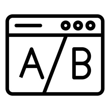 Web tasarım simgesi, vektör illüstrasyonu