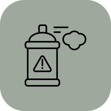 Yiyecek ve içecek ikonunun vektör illüstrasyonu, düzenlenebilir