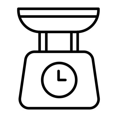 Alarm çanı simgesi vektör çizimi çizimi