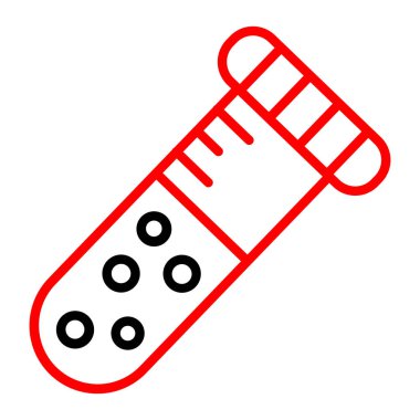 Tıbbi hap ikonu vektör illüstrasyonu