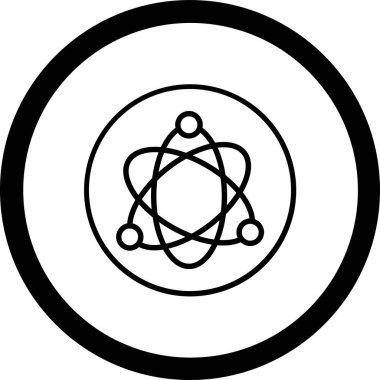 Bilim simgesi, vektör illüstrasyonu