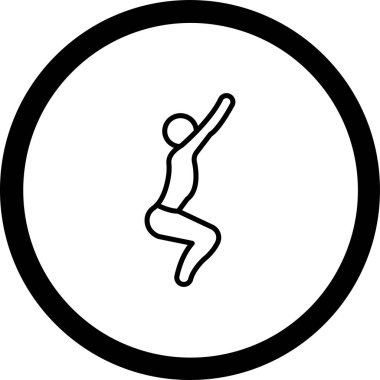 Bir kadının vektör illüstrasyonu