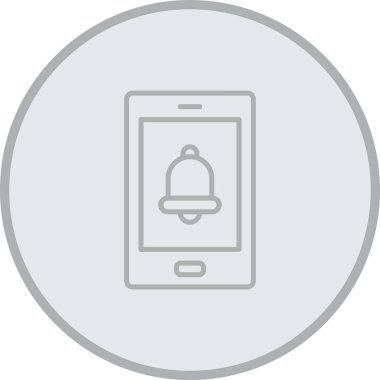 Vektör telefonu Ico, vektör illüstrasyonu