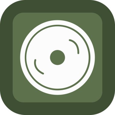 CD simgesi. Basit resimleme